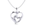 Heart Mystic Topaz Necklaces
