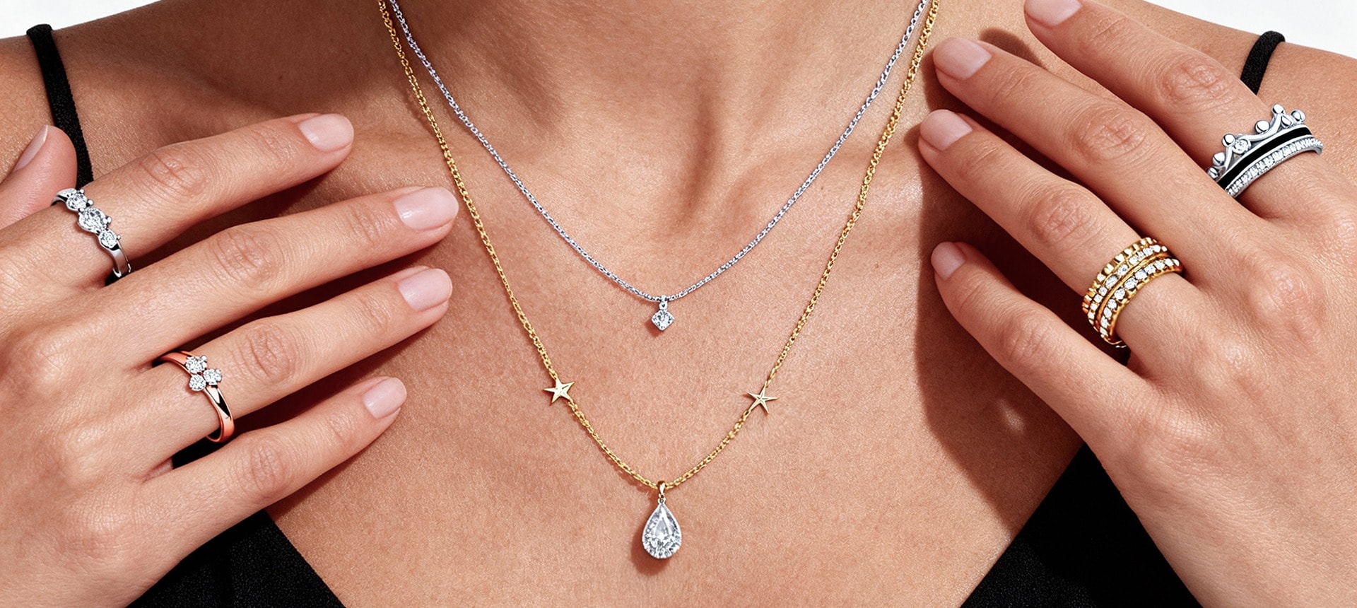 Two-Tone Jewellery Trends: Mixing Gold, Rose Gold, and White Gold Together