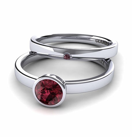 Ensemble Nuptial Grenat