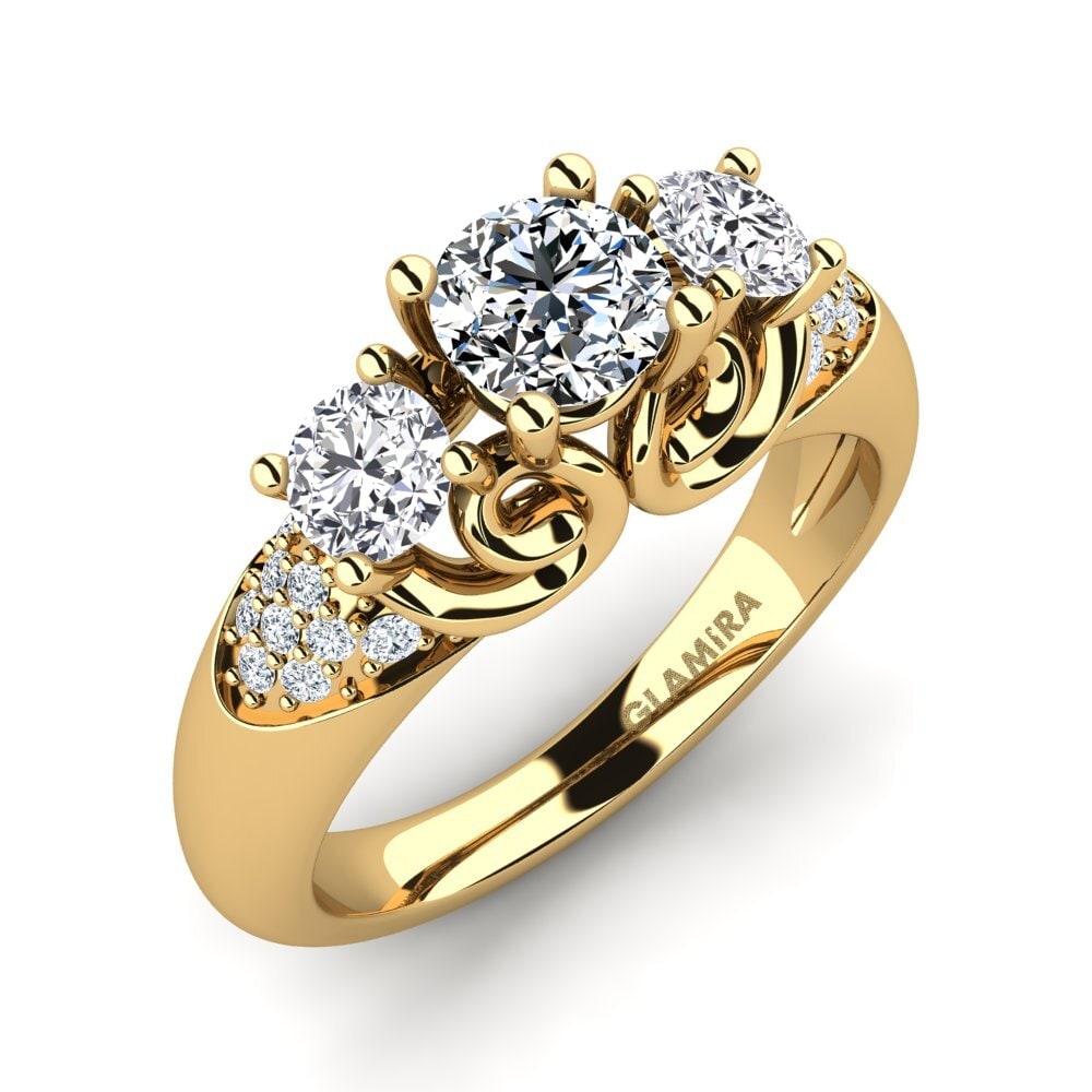 Zirconia Engagement Ring Velma