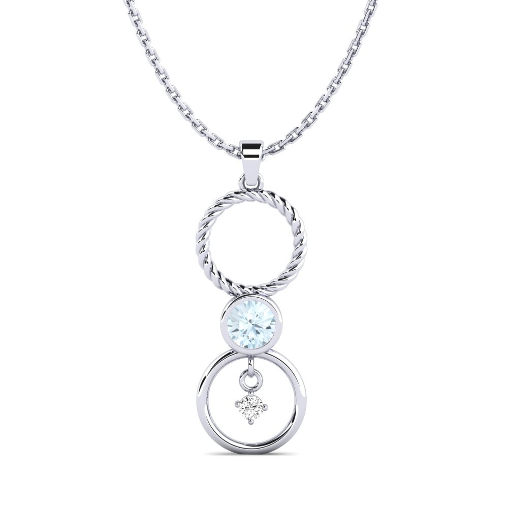 Aquamarine Women's Pendant Hosel