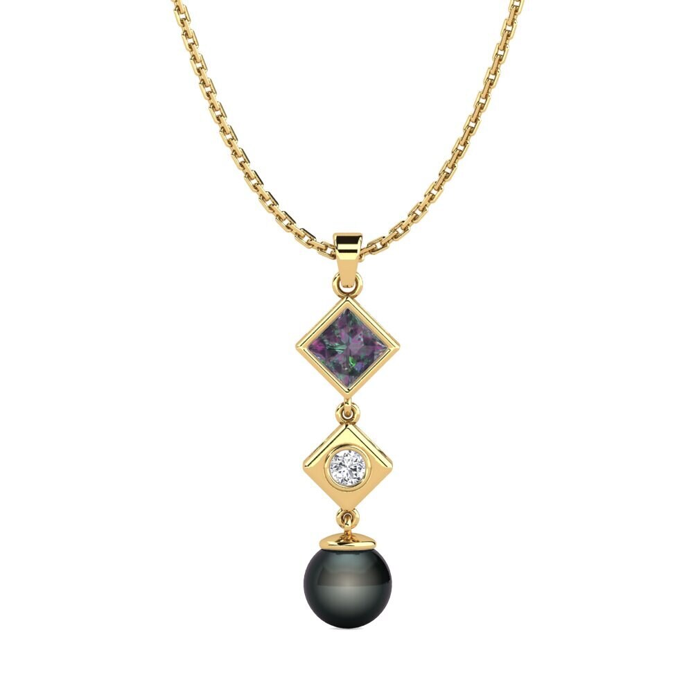 Mystic Topaz Women's Pendant Hsehsom
