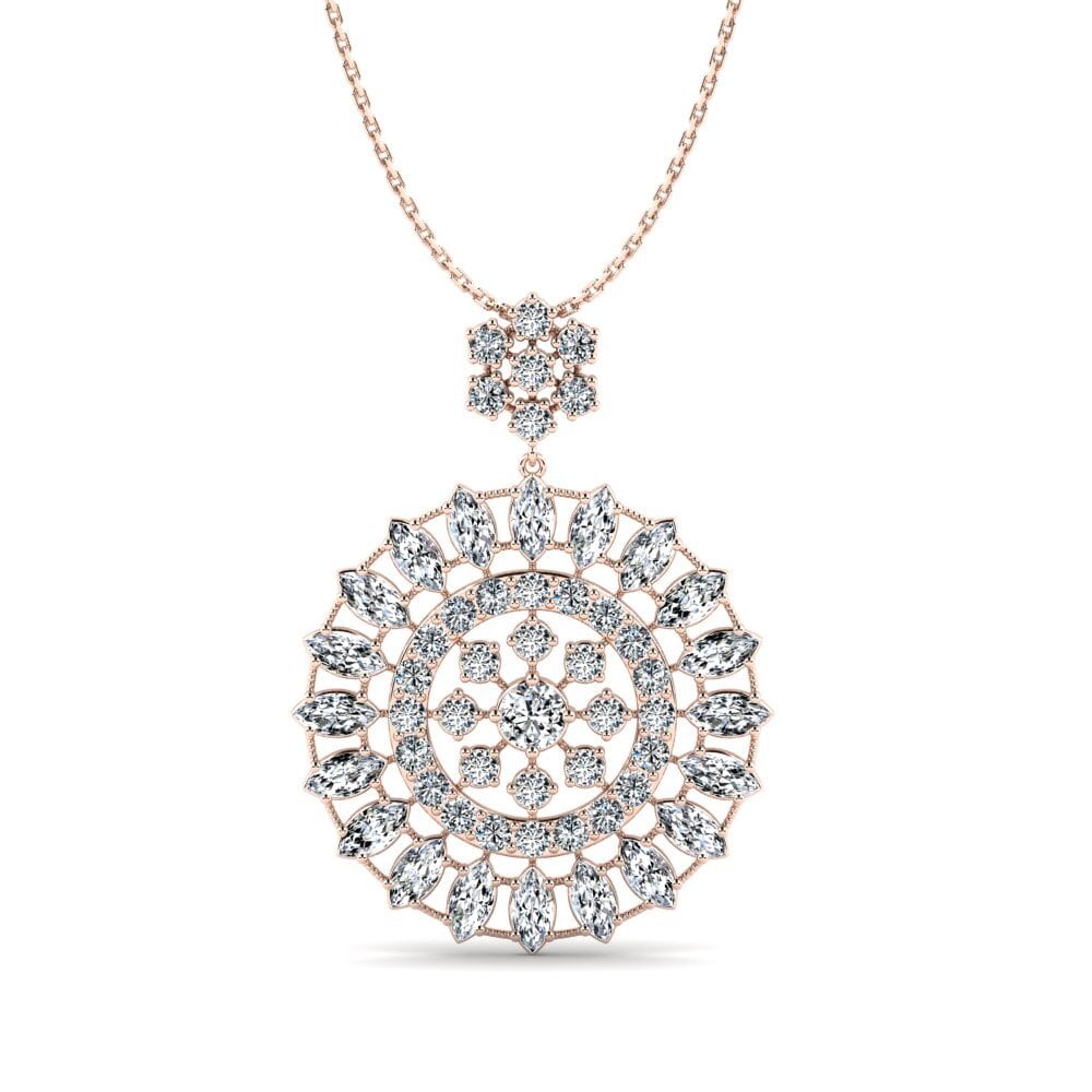 14k Rose Gold Women's Pendant Japelo