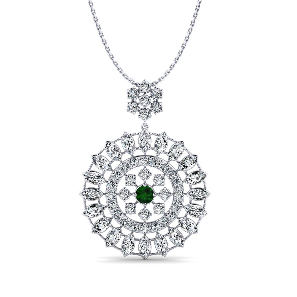 Green Tourmaline Women's Pendant Japelo