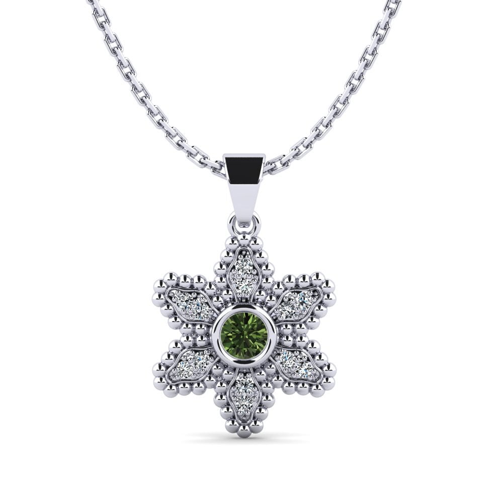 Green Sapphire Women's Pendant Kutchaner