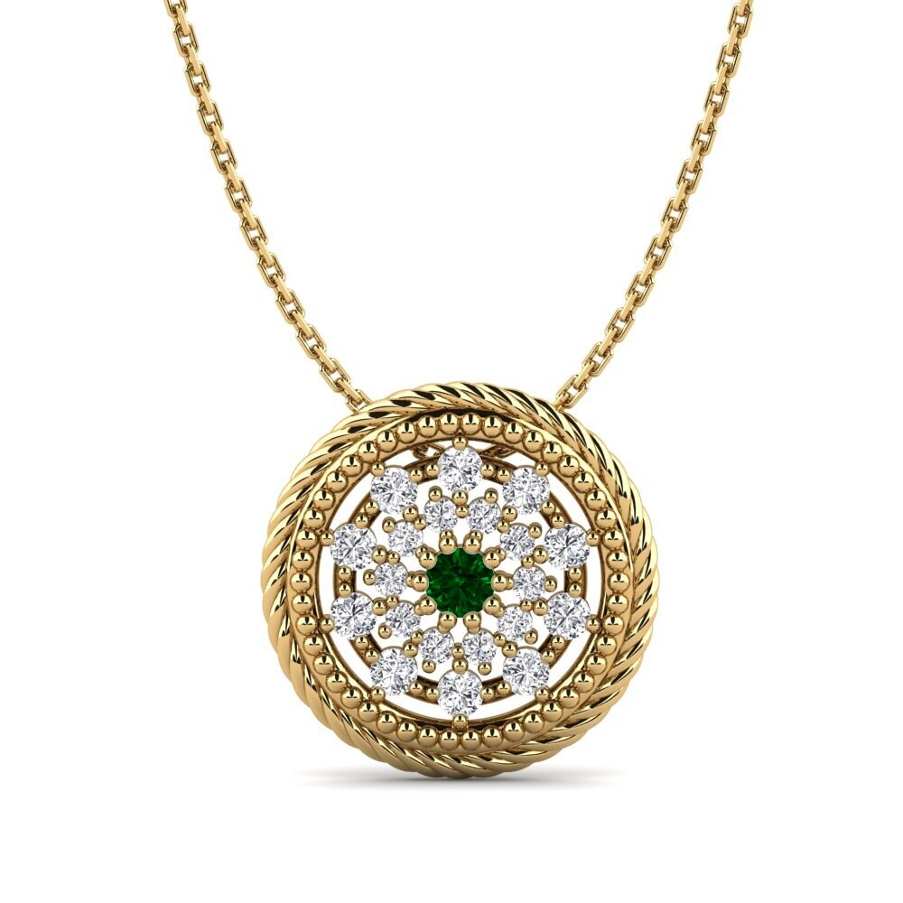 Green Zirconia Women's Pendant Marge