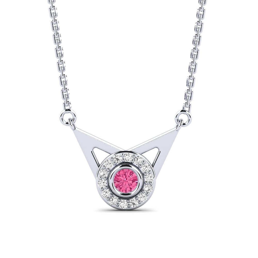 Pink Tourmaline Women's Necklace Maryanne