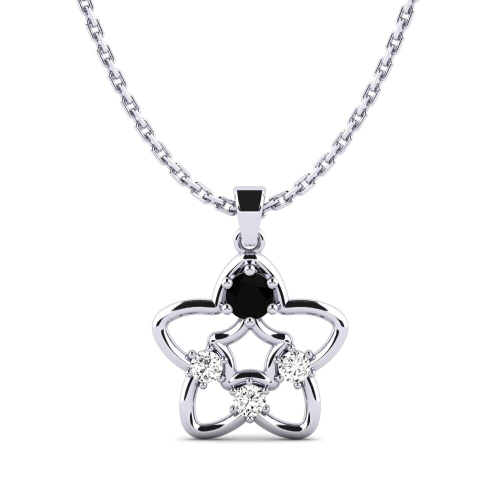 Black Onyx Women's Pendant Ocuxsel