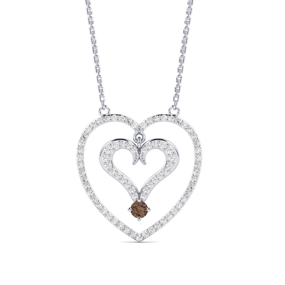 Smoky Quartz Women's Necklace Orphist