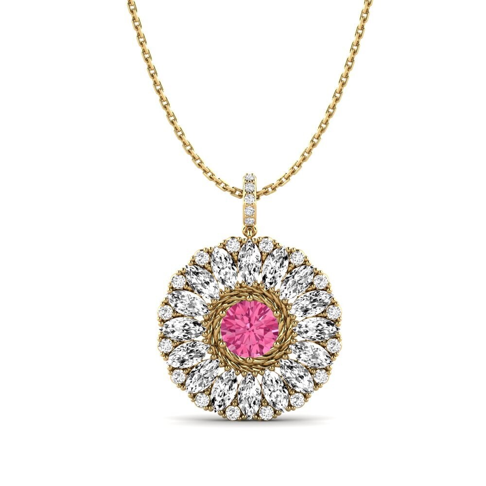 Pink Tourmaline Women's Pendant Ruf