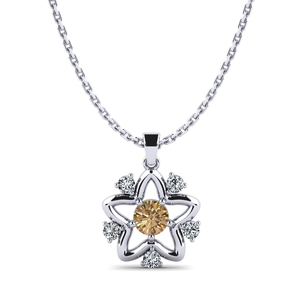 Brown Diamond Women's Pendant Vinniser