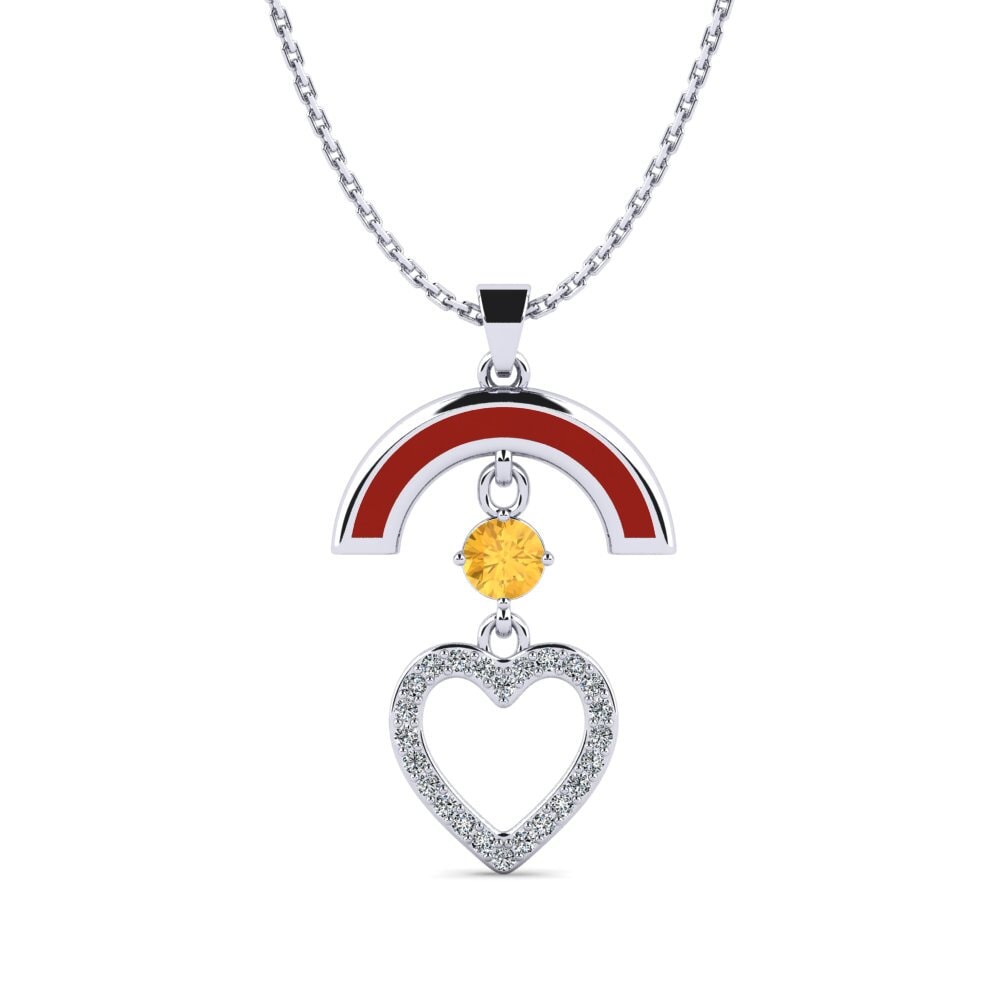 Citrine Women's Pendant Wirra