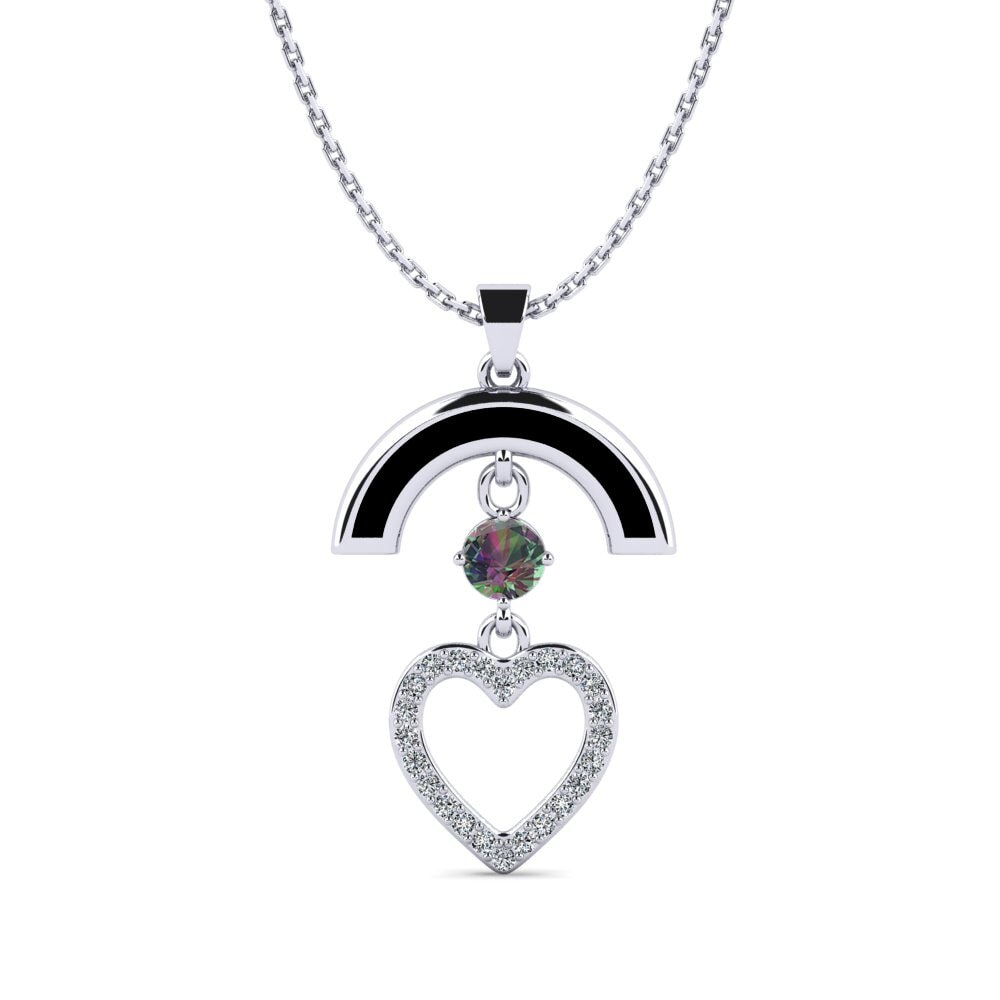 Mystic Topaz Women's Pendant Wirra