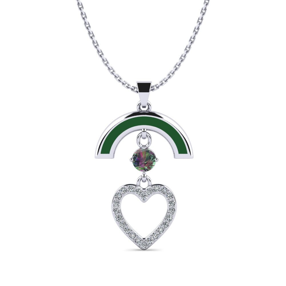Mystic Topaz Women's Pendant Wirra