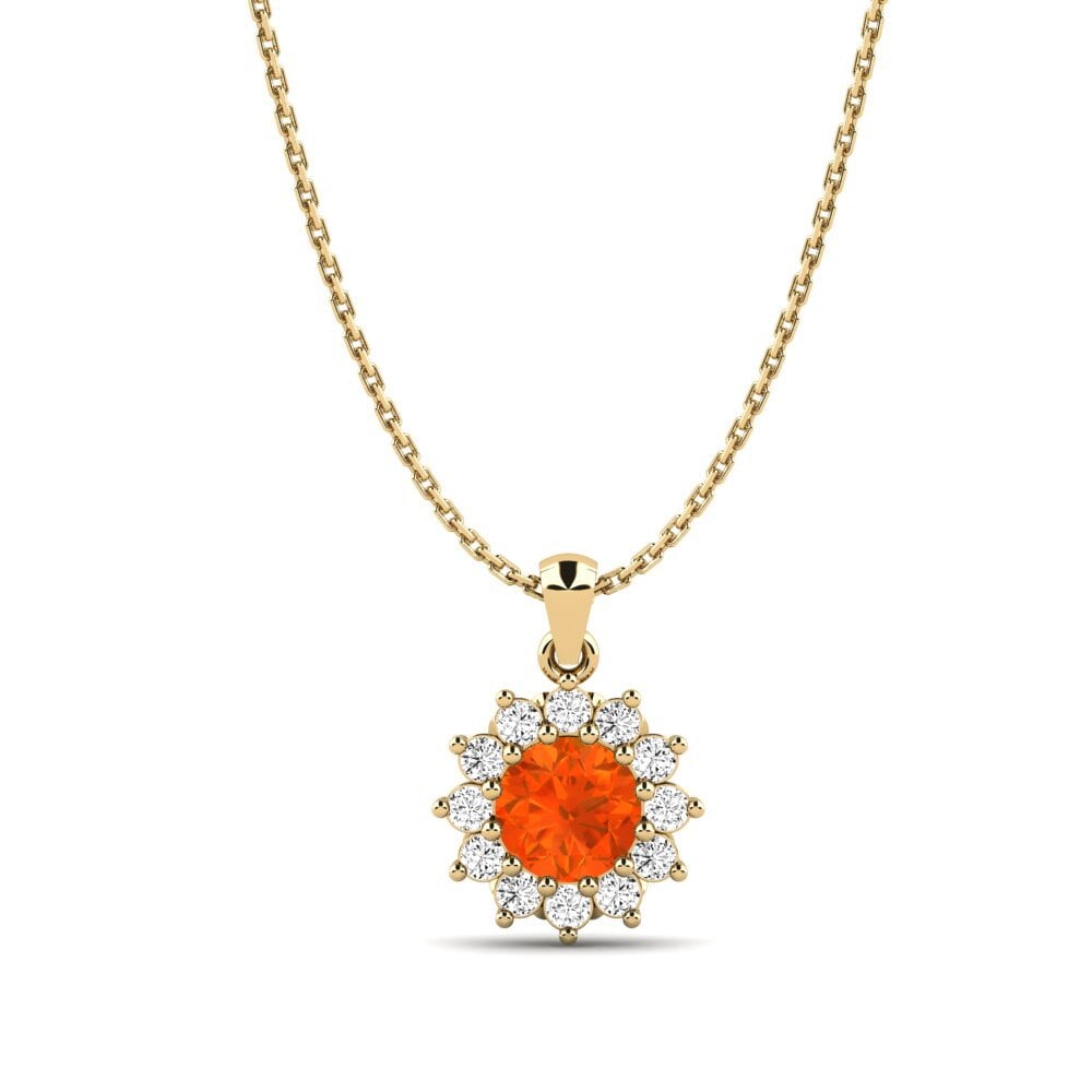 Fire Opal Women's Pendant Cebrina