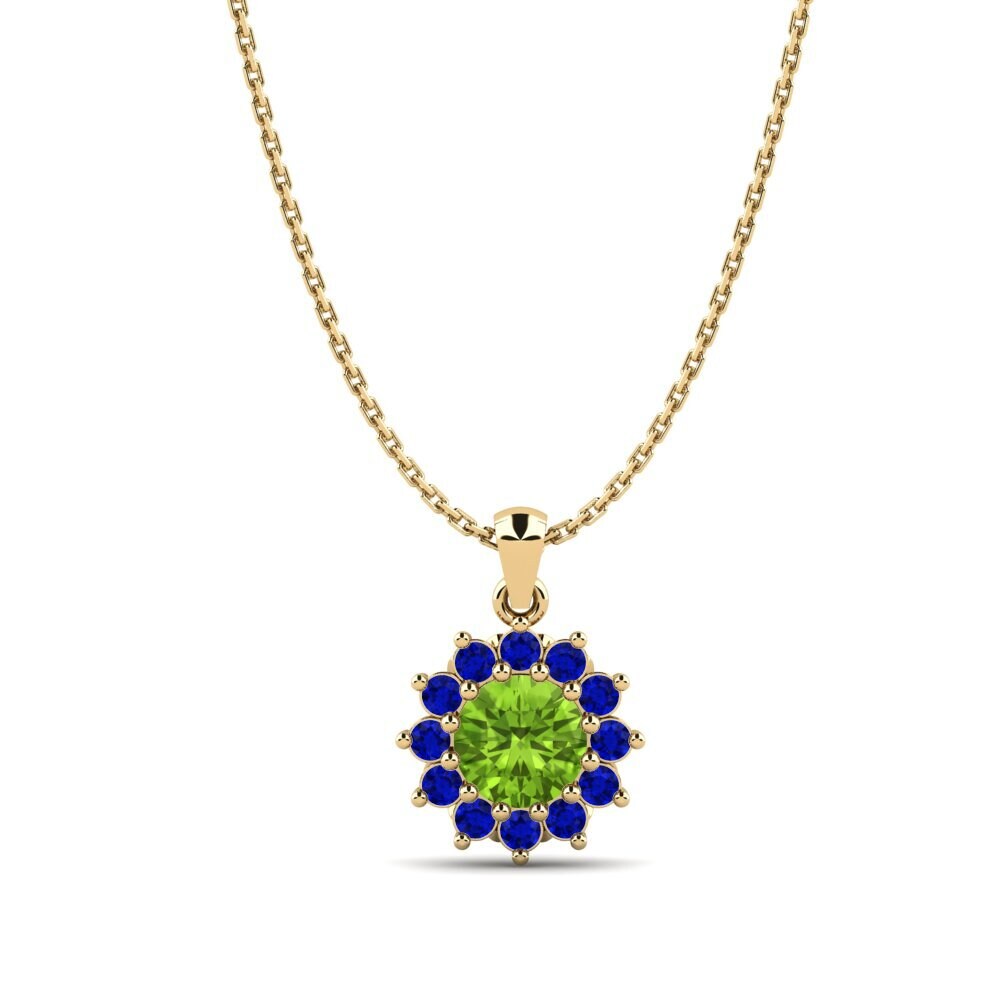 Peridoto Colgante de Mujer Cebrina