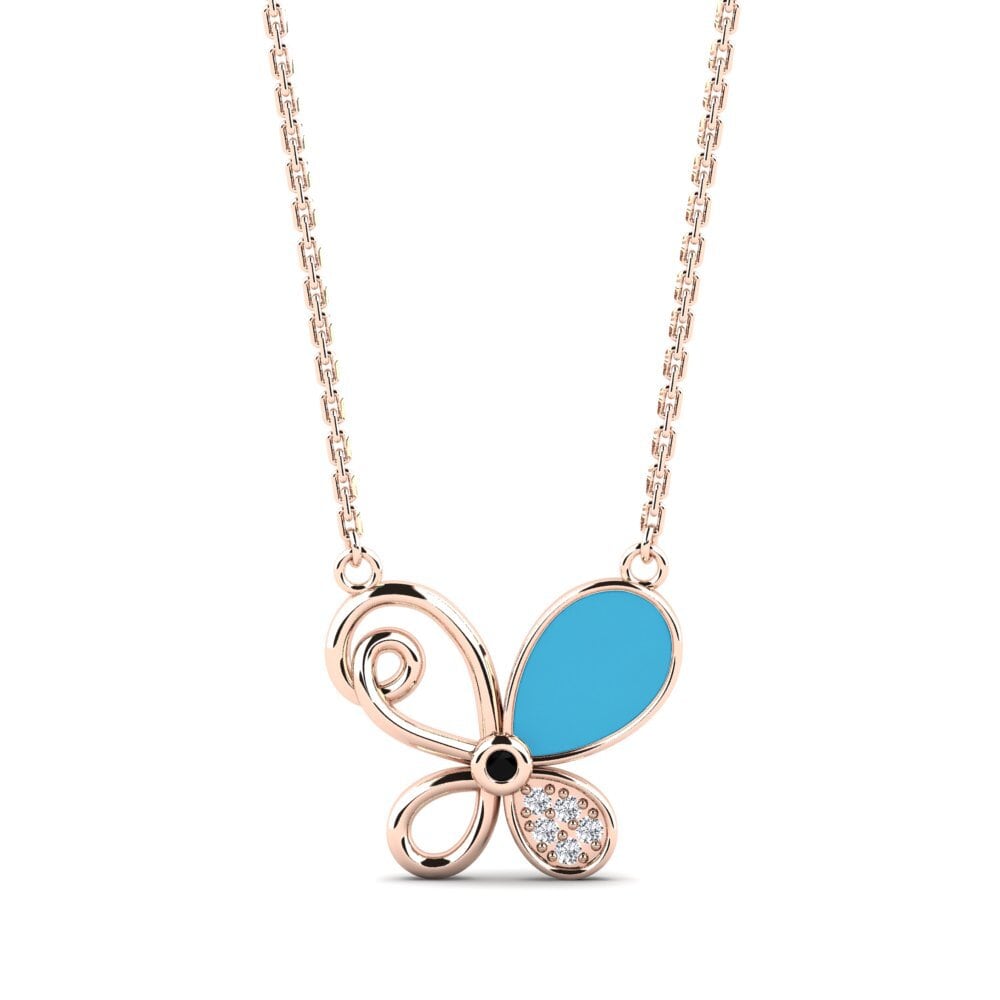 Black Sapphire Women's Necklace Taraes