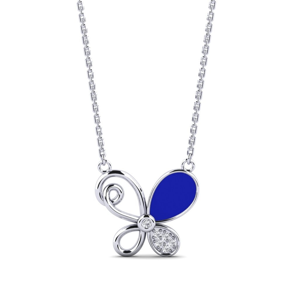 9ct White Gold Women's Necklace Taraes