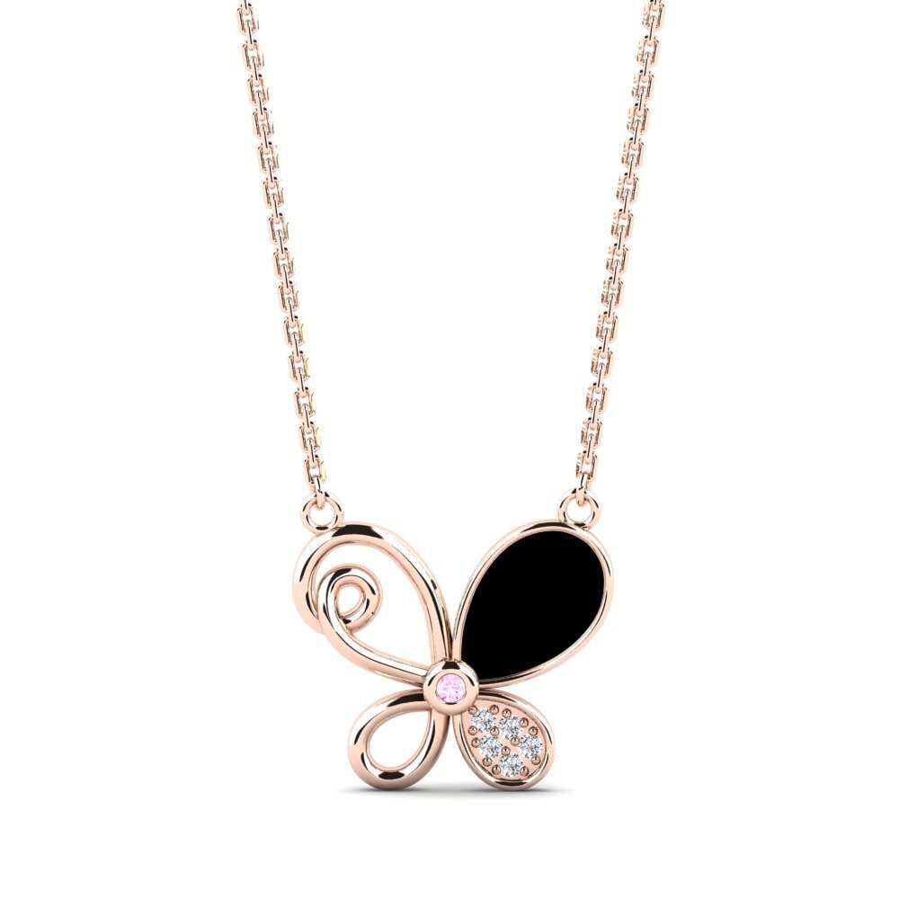 Pink Sapphire Women's Necklace Taraes