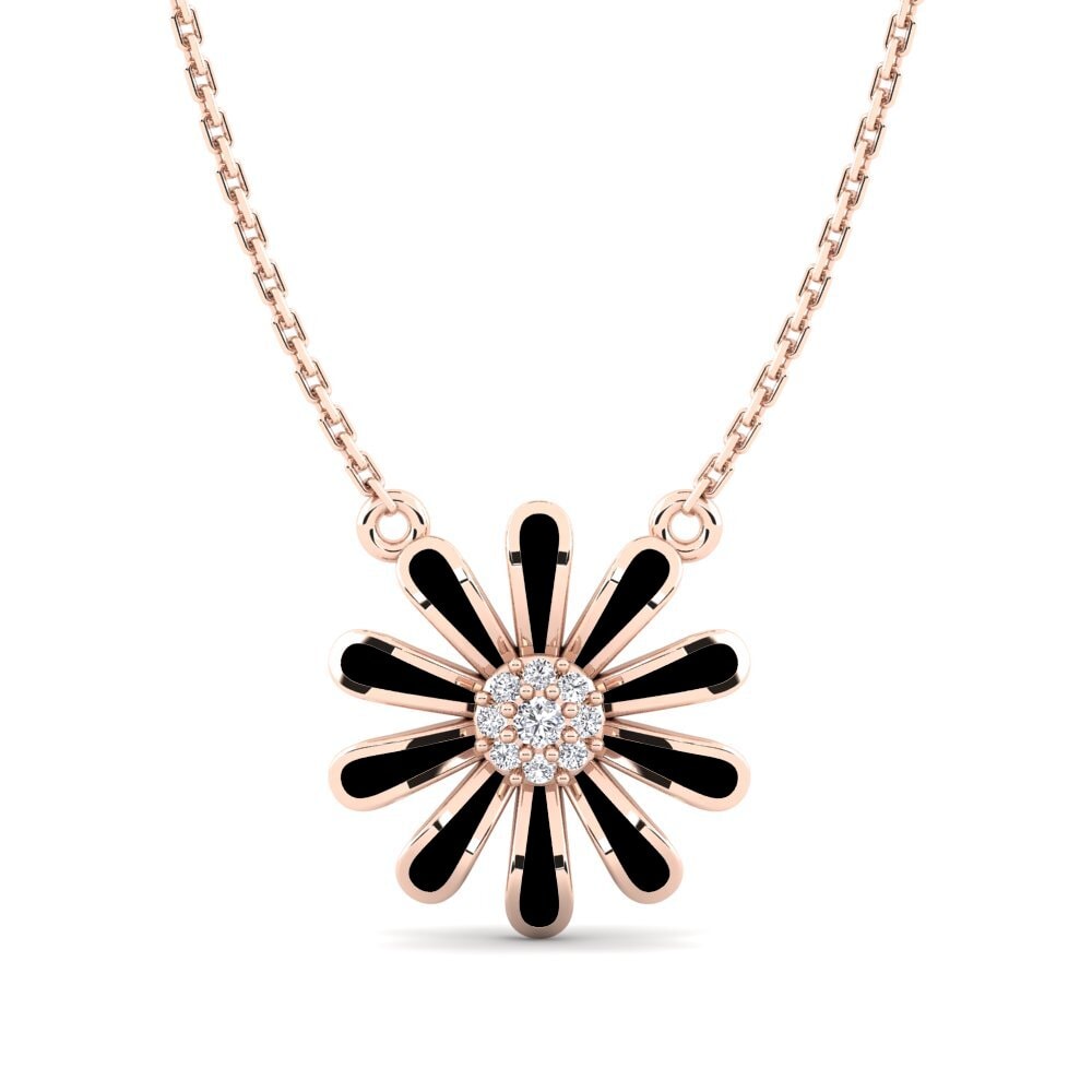 9ct Rose Gold Women's Necklace Torumta