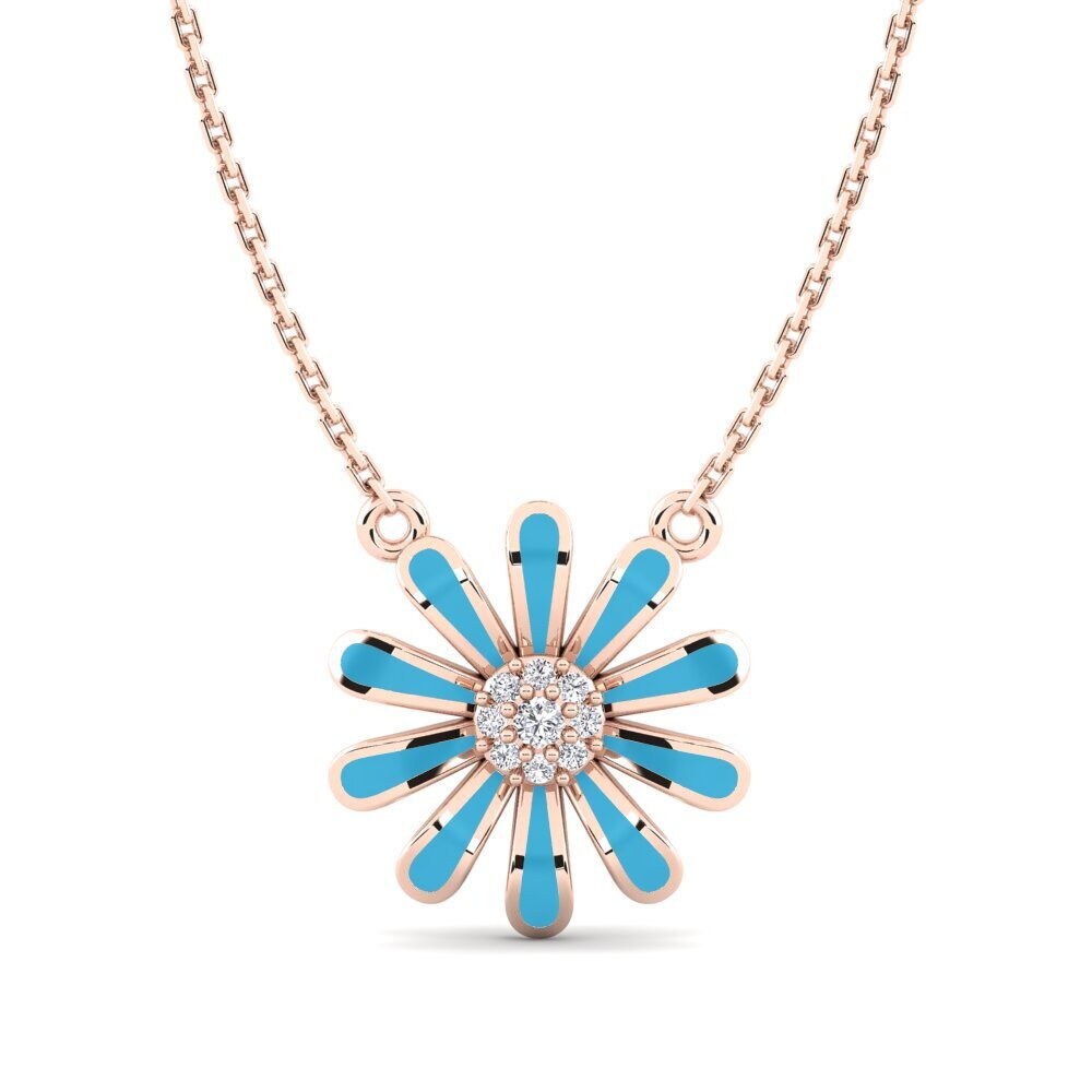 14ct Rose Gold Women's Necklace Torumta
