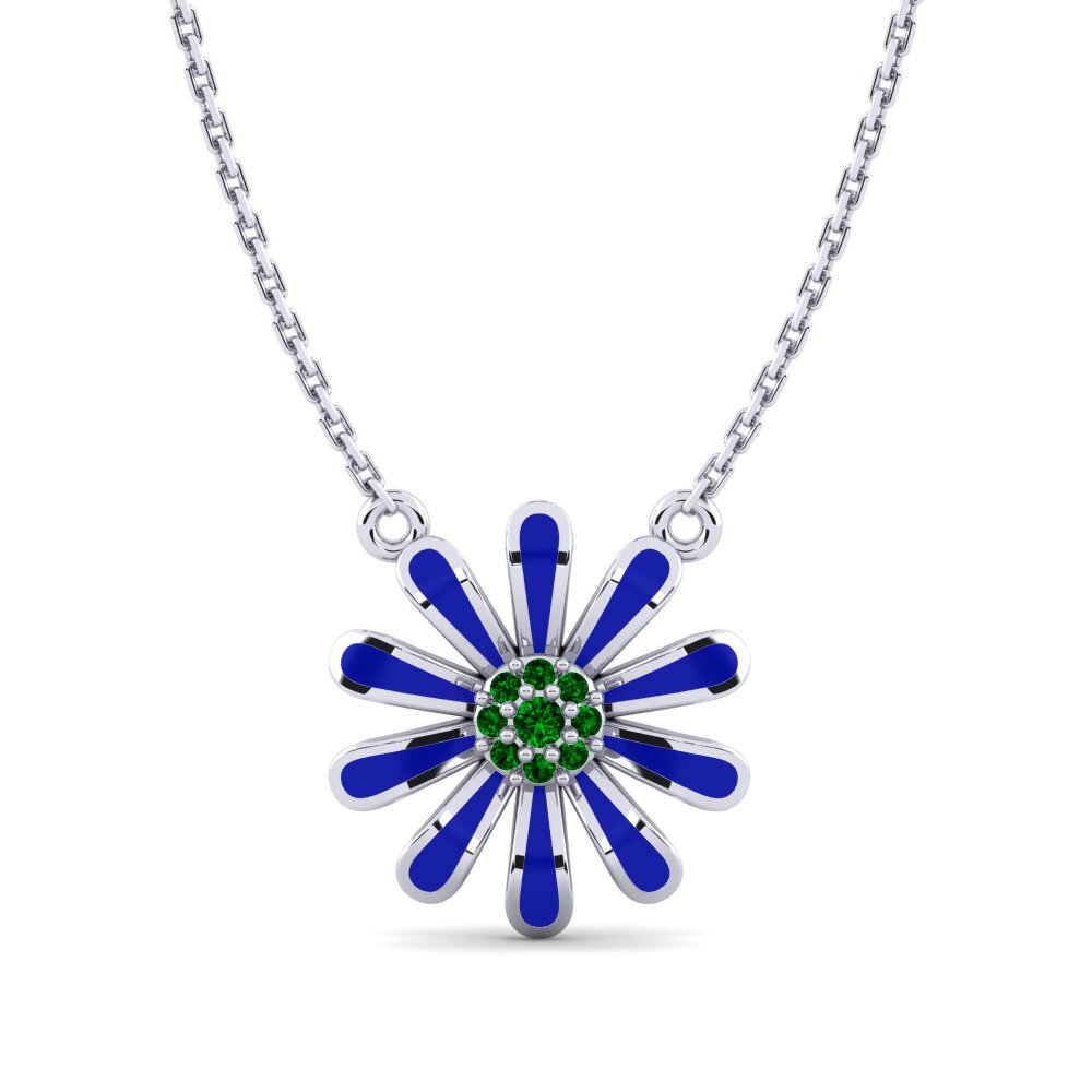 Green Zirconia Women's Necklace Torumta