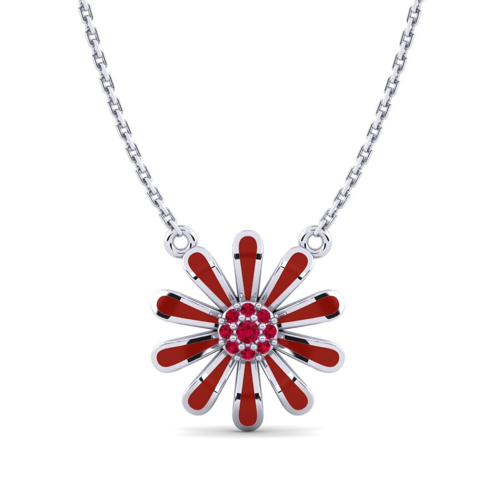 Ruby Women's Necklace Torumta