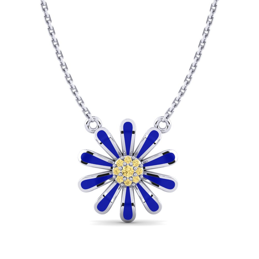 Yellow Diamond Women's Necklace Torumta