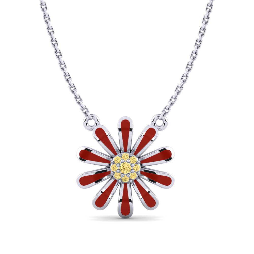 Yellow Diamond Women's Necklace Torumta