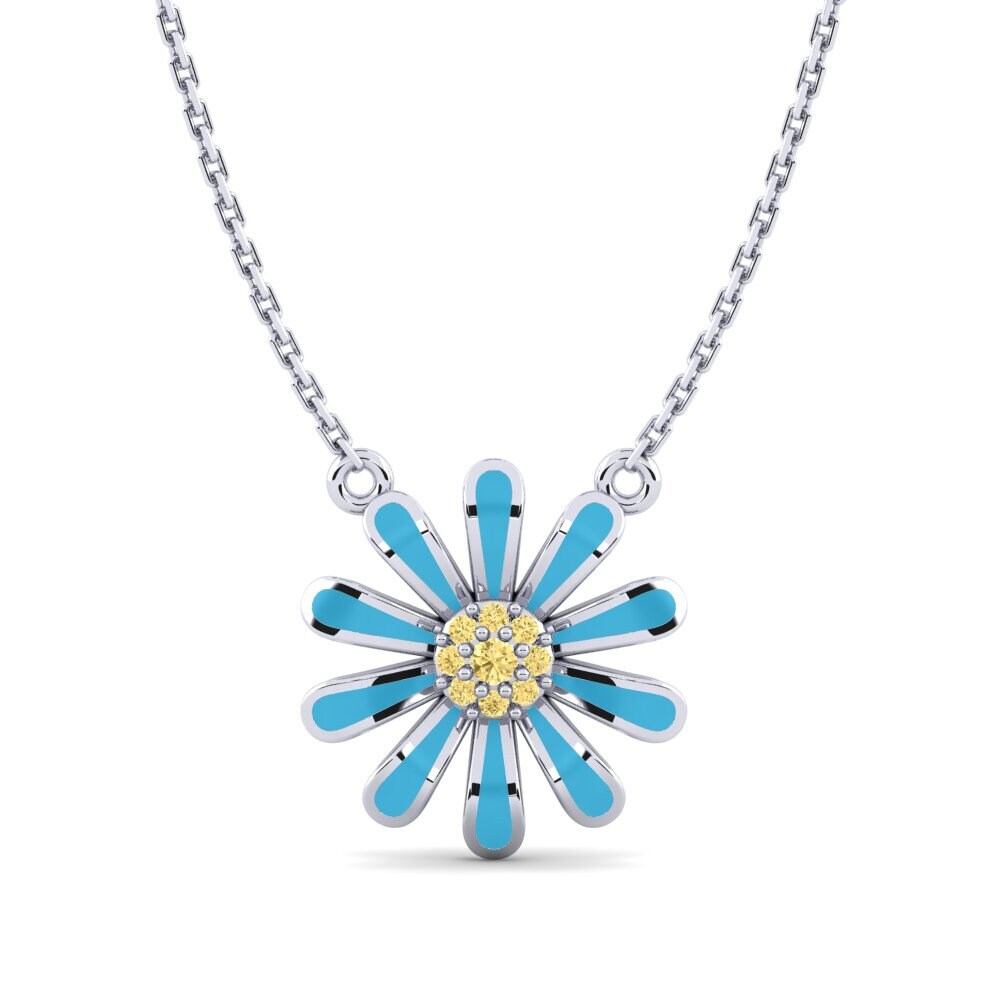Yellow Diamond Women's Necklace Torumta