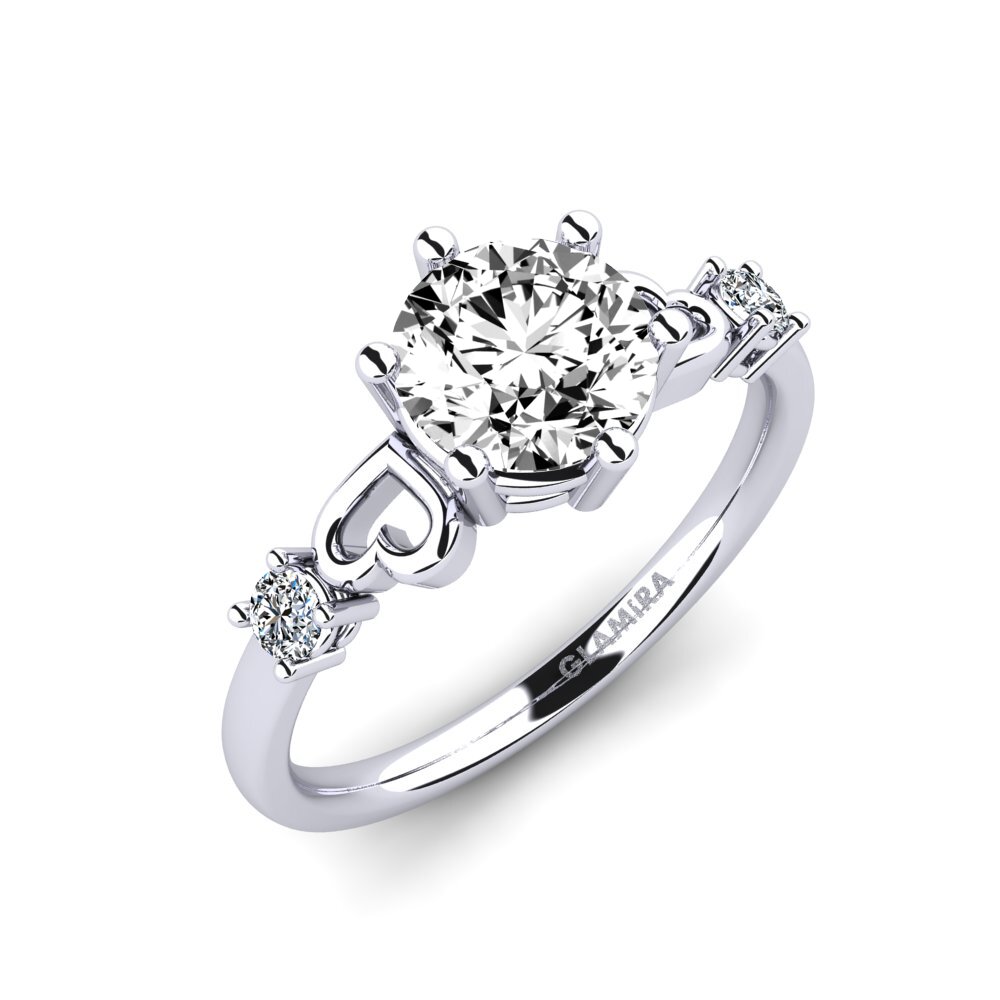 Đá Moissanite Nhẫn đính hôn Naidene