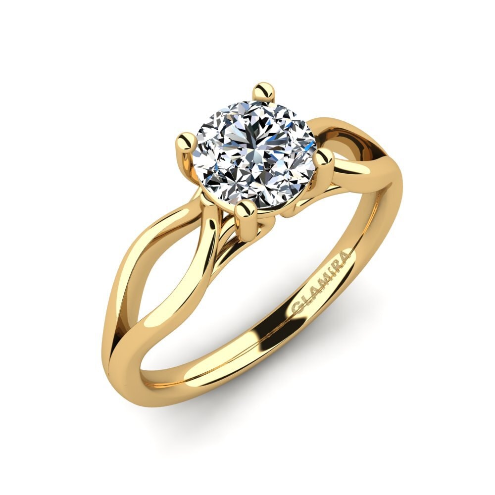 14ct Yellow Gold Engagement Ring Rayanne