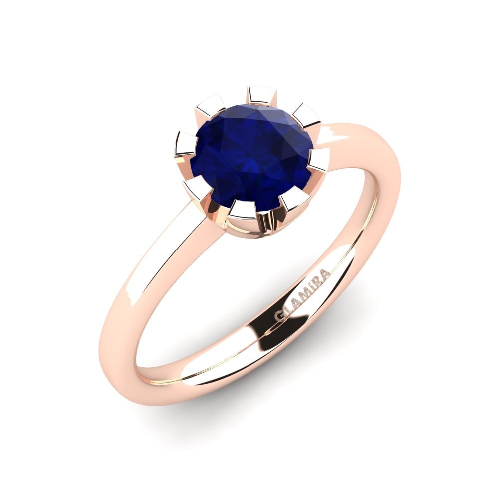 18ct Rose Gold Engagement Ring Linderoth 1.0 crt