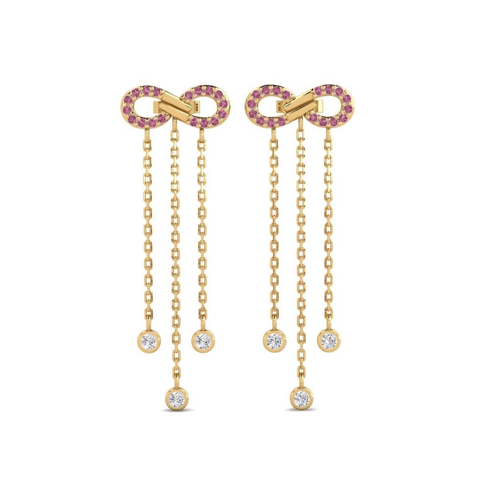 Rhodolite Garnet Women's Earring Jednota