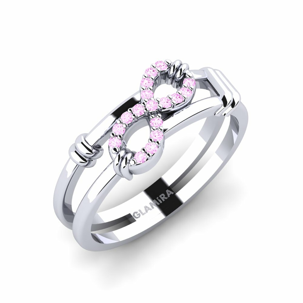 Bague Kafala Saphir Rose