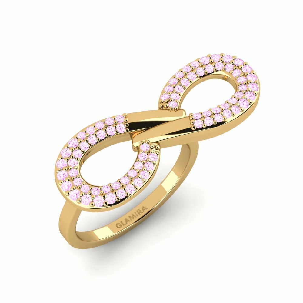 Roze Saffier Ringen Vezu