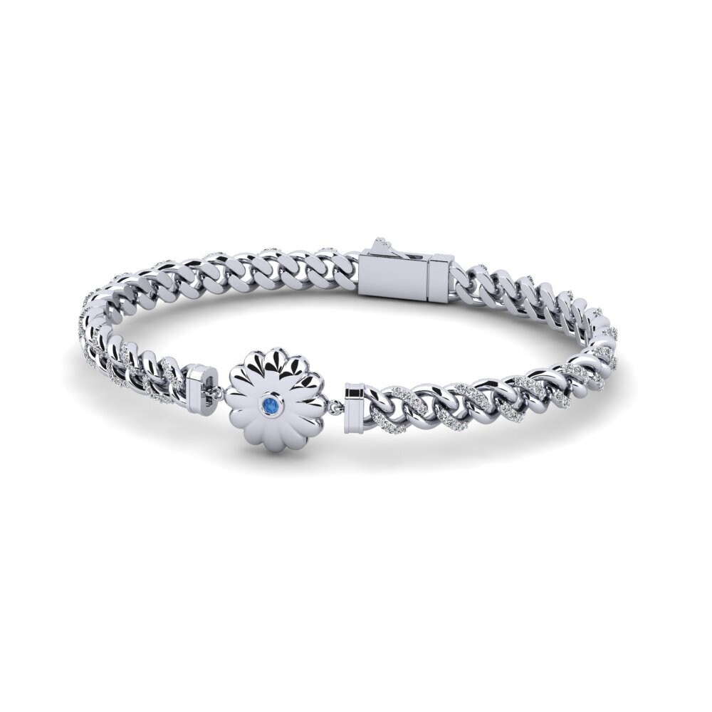 Dark Blue Zirconia Women's Bracelet Reantinas