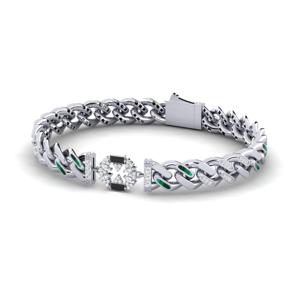 Black Sapphire Women's Bracelet Remichased