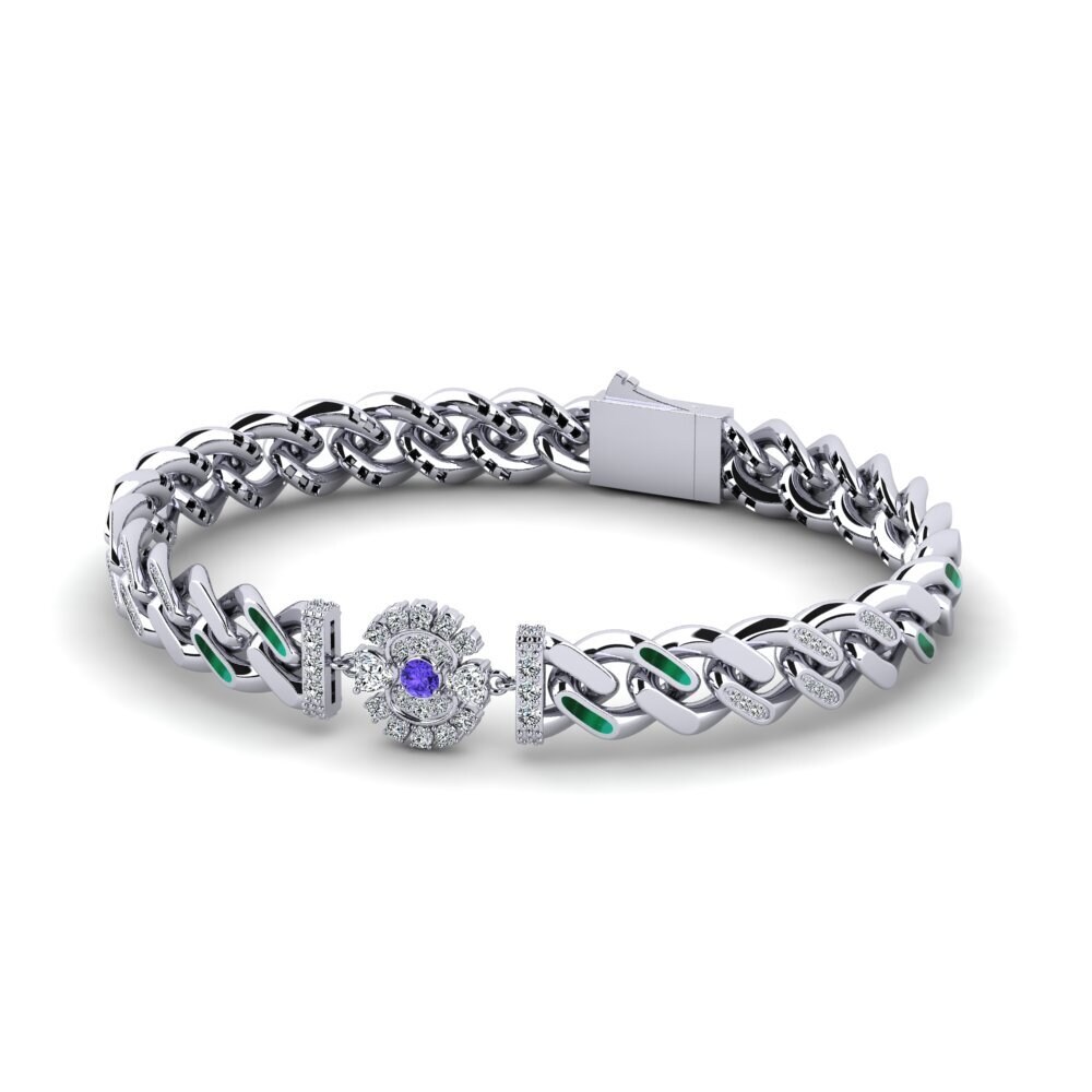 Tanzanite Women's Bracelet Sanmune
