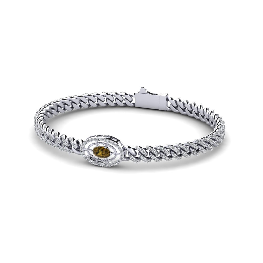 Brown Zircon Women's Bracelet Taslasip