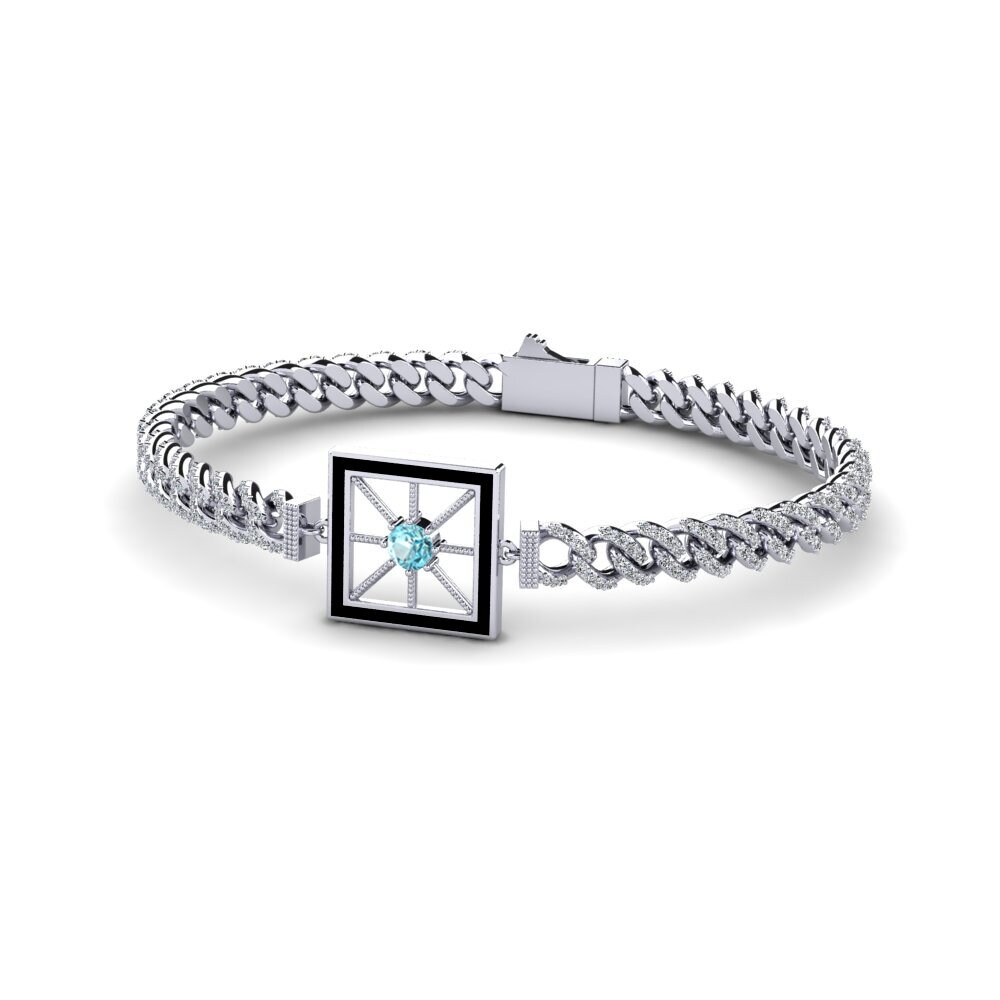 Blue Zircon Women's Bracelet Wichopop