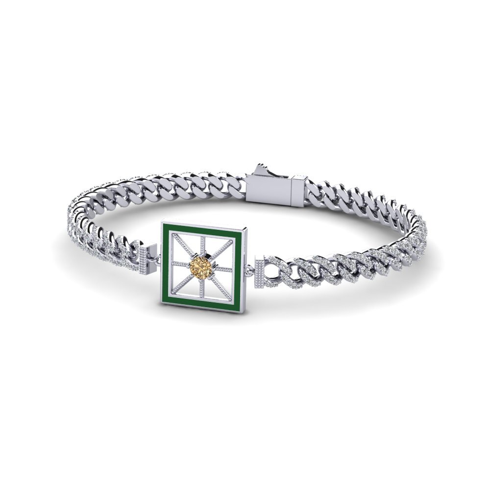 Brown Diamond Women's Bracelet Wichopop