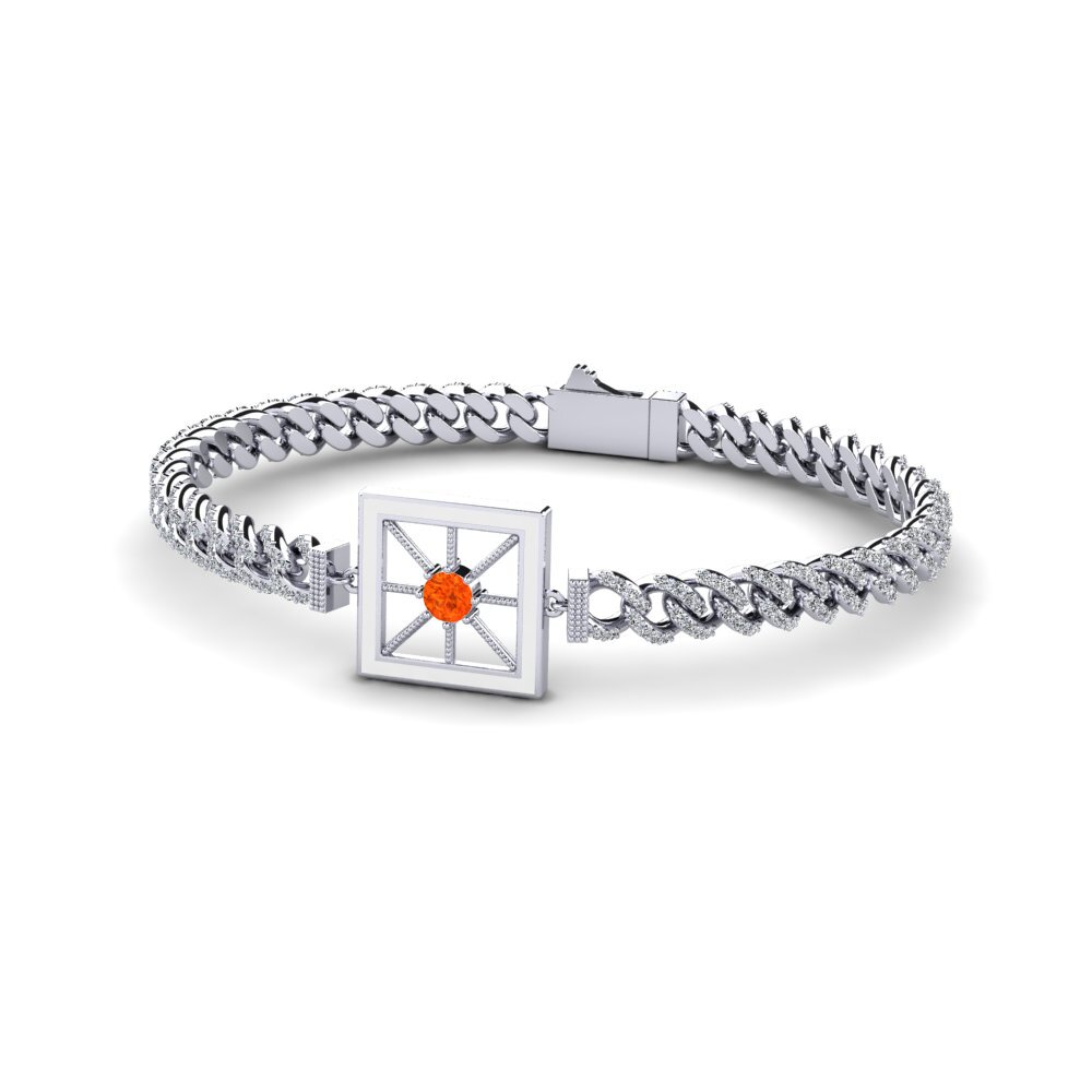 Fire Opal Women's Bracelet Wichopop