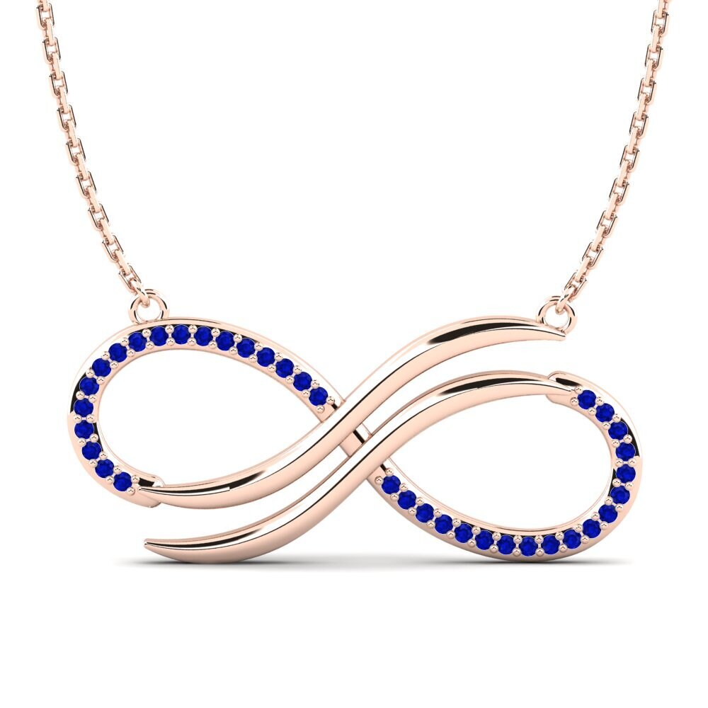 Sapphire Women's Necklace Glenette