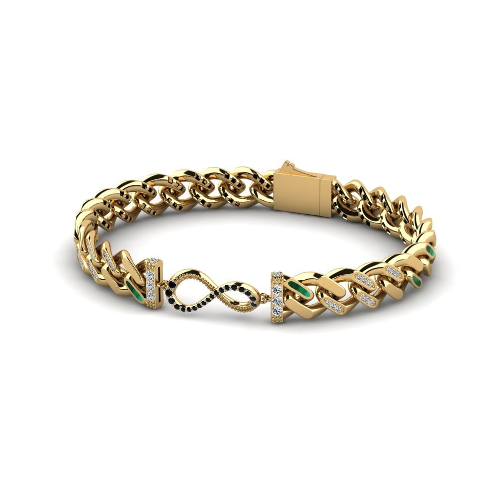 Black Sapphire Women's Bracelet Foxclore