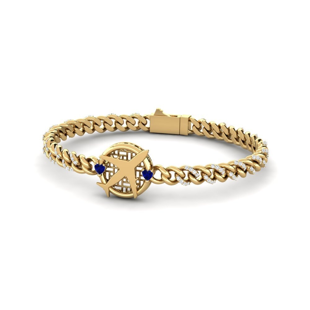 Heart Sapphire Women's Bracelet Framation