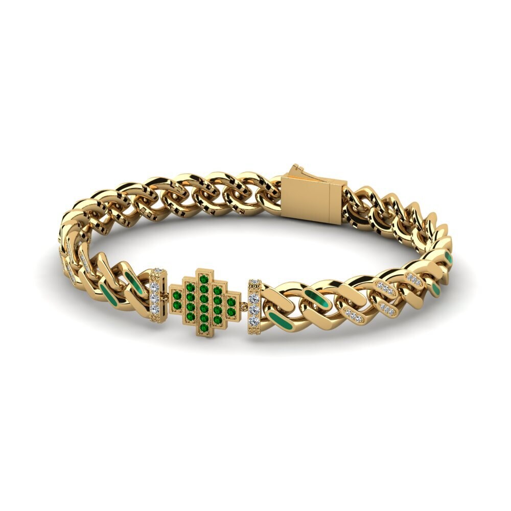 Green Zirconia Bracelet Heavaig