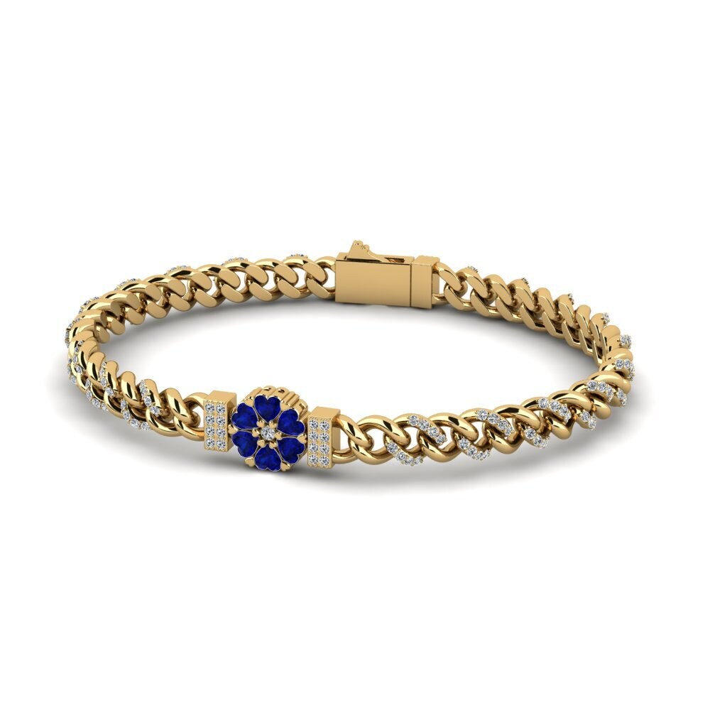 Heart Sapphire Women's Bracelet Ketter