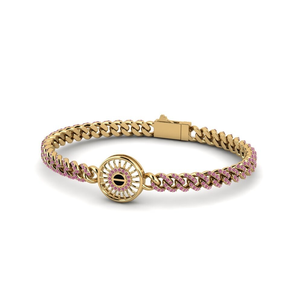 Rhodolite Garnet Women's Bracelet Kimat