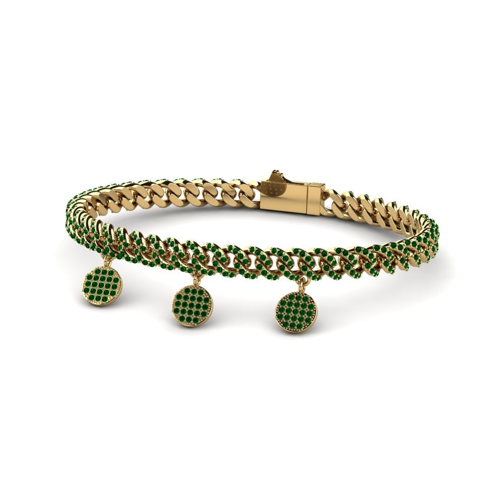 Green Zirconia Women's Bracelet Prect